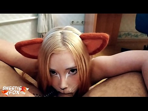 ❤️ Kitsune anameza mboo na kumeza mdomoni ☑  ﹏